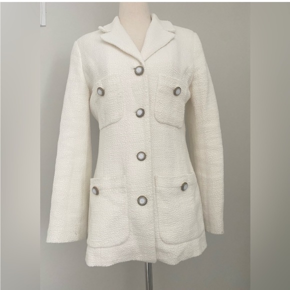 Zara tweed viral blazer - Picture 8 of 11